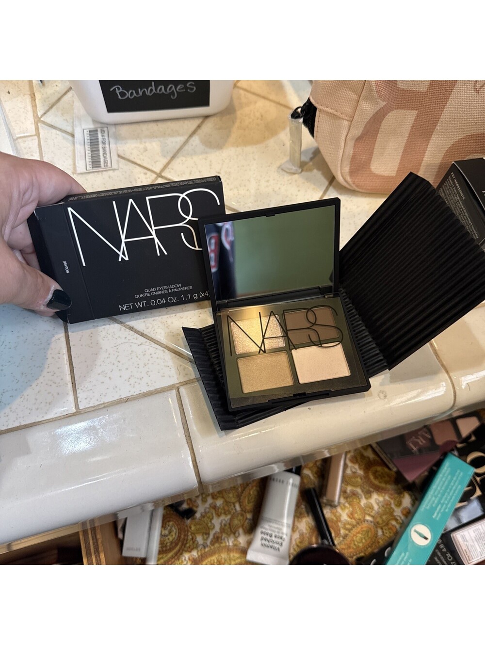 Nars Quad Eyeshadow 3970 Mojave 0.04oz / 1.1g